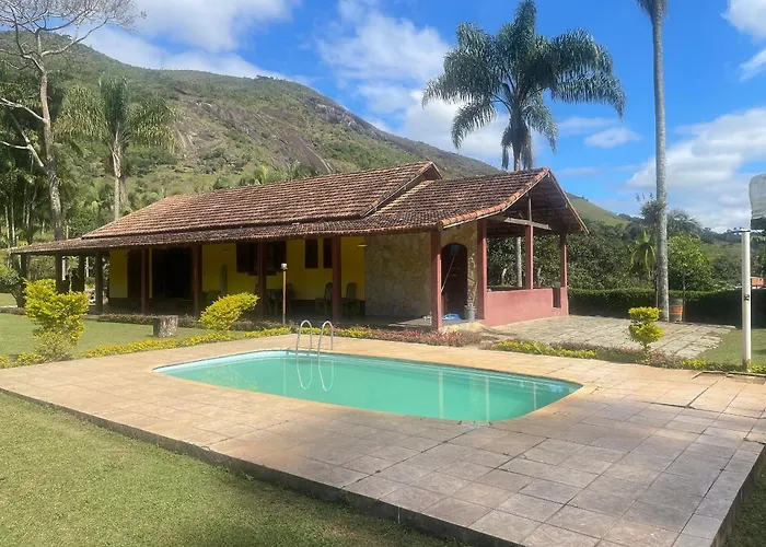 Aconchegante SÍTIO com piscina em Bom Jardim